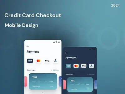 Credit Card Checkout checkout credit card mobile app ui ui design uiux
