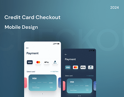 Credit Card Checkout checkout credit card mobile app ui ui design uiux