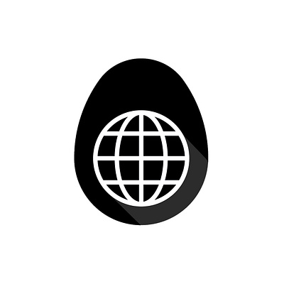 Beginning of the World (Globe in an Egg) branding identity logo mark