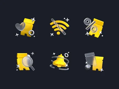 Pictures of zero states 3d blender glass graphic design render ui