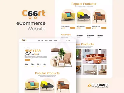 Caart: Elevate Your Space, Seamless Shopping! 🛋✨ branding ecommerce ecommercewebsite furniture graphic design motion graphics uiux website website design websitedevelopment