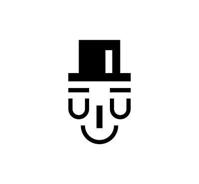 Gentleman Logo branding identity logo mark