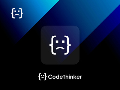 CodeThinker logo applogo branding code logo codinglogo design graphic design identity letters logo logocode logocodng logocreation logodesign logoidea logomark logotype mobilelogo simple techlogo technologylogo