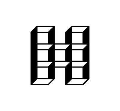 Letter H Logo branding graphic design identity letter h logo mark