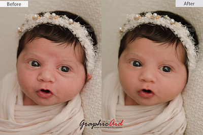 Top-rated Newborn Skin Editing by Graphic Aid graphic design image editing photo retouching retouch skin retouch