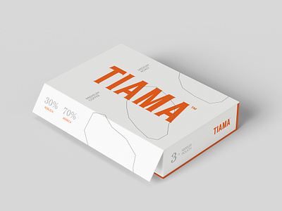 Tiama Coffee Gift Box arabica beverage box brand branding coffee drink elegant gift logo luxury packaging pouch promo robusta set white