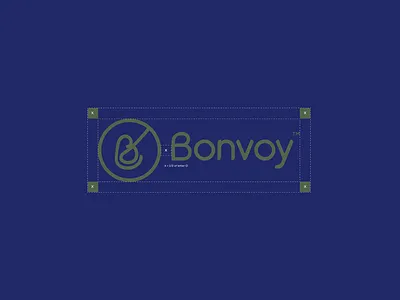 Bonvoy Clear space art direction brand identity branding design graphic design logo