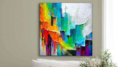 Wall art decor - Living II art artist artwork digital art painting