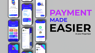 Payment App graphic design ui