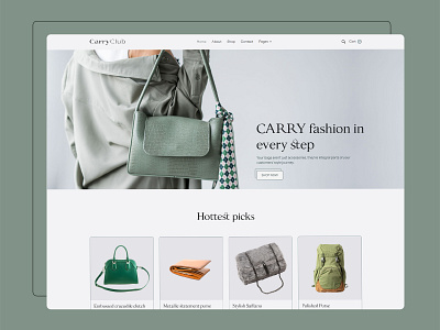 Accessories eCommerce Website Template accessories shops ecommerce jewelry shops online shopping online stores retail small business