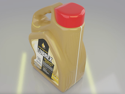 Oil 3D Bottle 3d modeling advertisment after effects blender design digital art low poly lubrex motion graphics pezhman rajabimehr