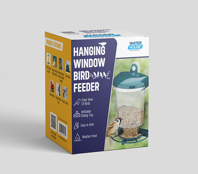 WATER HOUSE Packaging BOX Design For Amazon amazon box amazon packaging branding design graphic design illustration packaging design