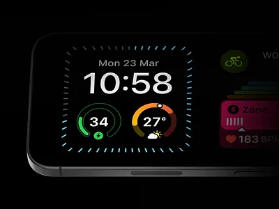 Widgets conecpt hig ios standby ui ux watch widget widgets