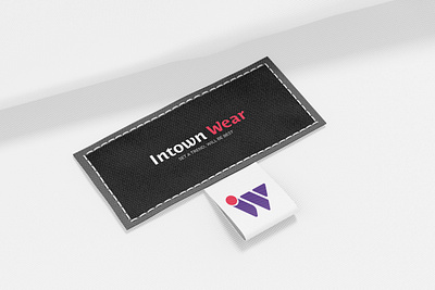 Intown Wear Logo app brand identity branding design graphic design illustration logo logos marketing motion graphics typography ui ux vector
