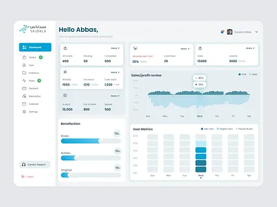 Pharmacy Admin Dashboard admin admindashboard clean dashboard design healthcare hospital interface inventory invoice medicine app medicine dashboard mobile pharmacy pharmacy app pharmacy dashboard product design ui ux white them