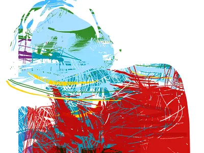 Montage figure. Close up and full body. female figure illustration photoshop woman