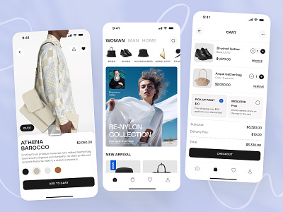 Lyst Mobile App - UI/UX Exploration branding clean clothing design ecommerce identity ios marketing minimal mobile radiant shopping store typography ui ui design user interface ux