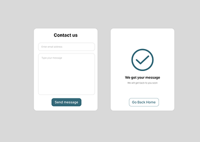 Contact us form dailyuichallenge design figma ui uiux