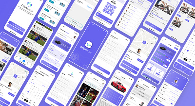 Drive Mate App Design app design app ux appdesign application application design appui car app drive app loan app mobile app mobile app design rent app ui uiux ux uxdesign