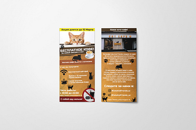 Cats & Friends | Flyer Design branding graphic design