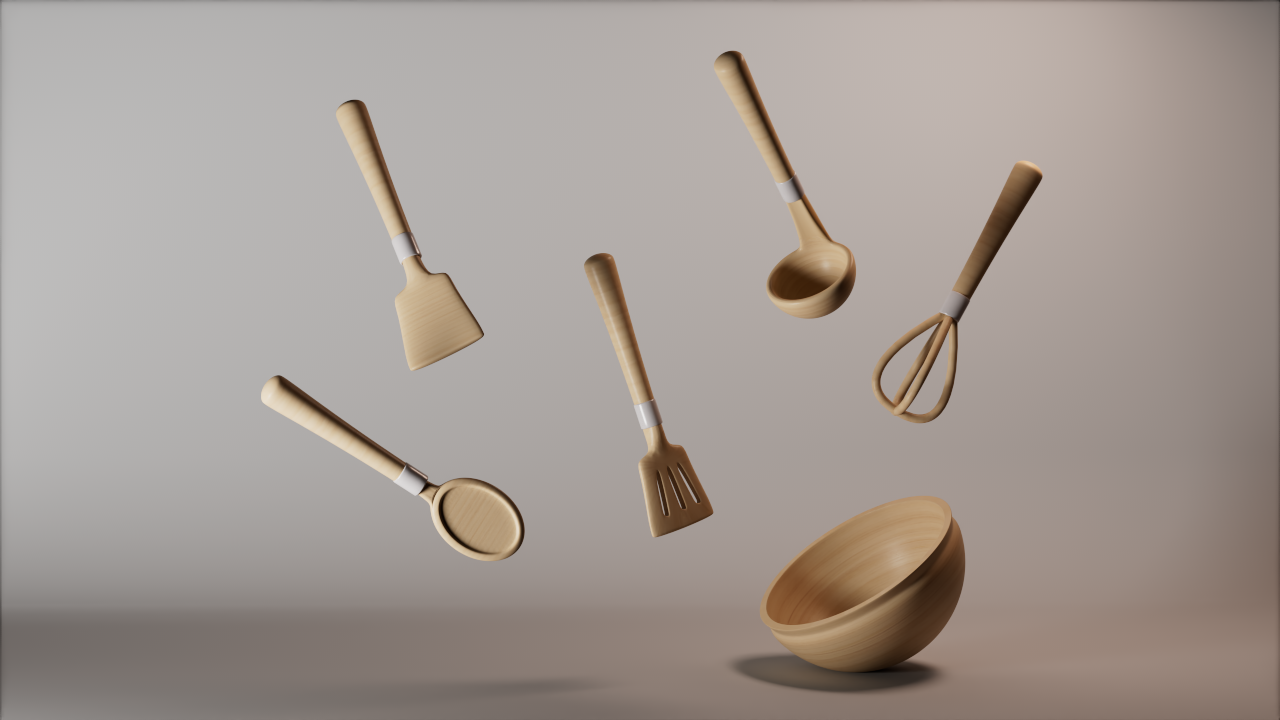 Example of 3D Illustration On Cinema 4 D