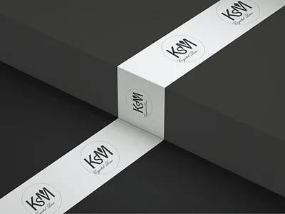 KSM Crystal Deco Logo branding graphic design logo design