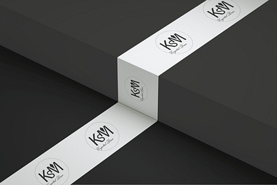 KSM Crystal Deco Logo branding graphic design logo design