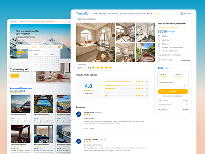 Travelly | Hotel booking [Hotel page] hotel page modern expertise