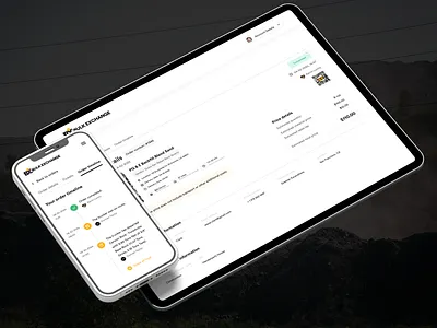 Bulk Exchange • Construction Materials Marketplace construction figma marketplace order order managements order status prototyping track order ui user experience design user interface design ux ux research visual design