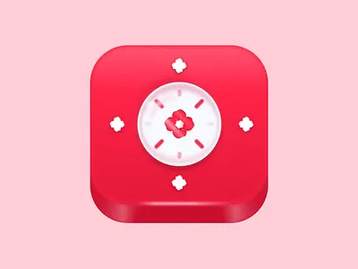 🌹 Rose - App Icon 3d 3d app icon animation app icon branding figma icon icon design ios motion graphics rose ui uiux user interface utility app