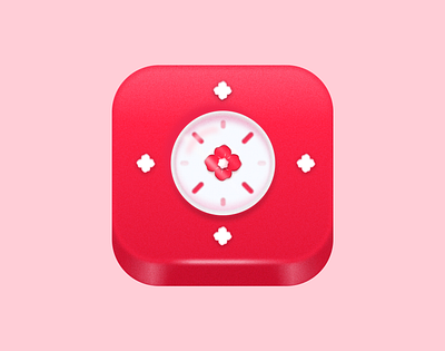 🌹 Rose - App Icon 3d 3d app icon animation app icon branding figma icon icon design ios motion graphics rose ui uiux user interface utility app