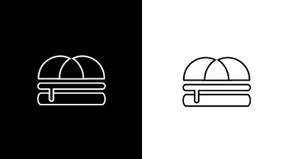 Bunbite - Logo Design app brand identity branding burger design graphic design icon illustration logo logo design shop ui ux vector visual identity website