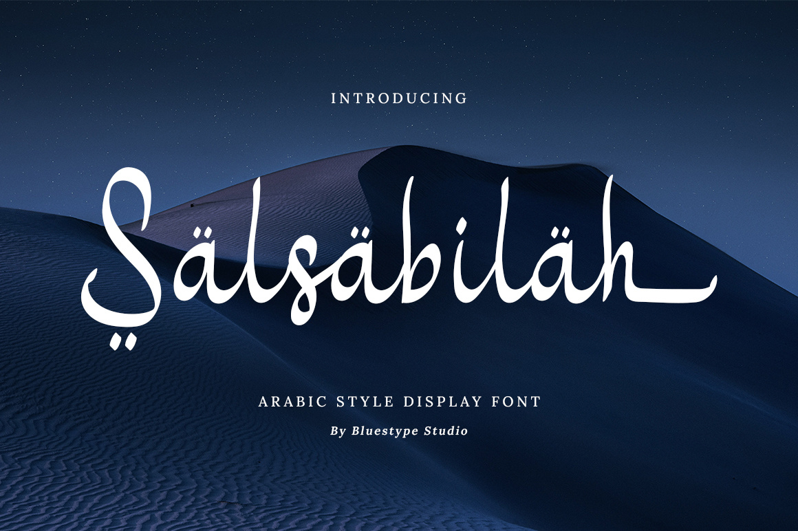 Salsabilah - Arabic Fonts by Bluestype Studio on Dribbble