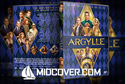 Argylle (2024) DVD Cover design dvd dvdcover dvdcustomcover photoshop