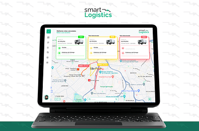 Smart Logistics | Prototype | UI/UX app design graphic design ui ux