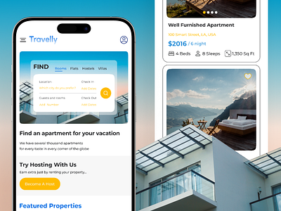 Travelly | Hotel booking [Phone] modern expertise phone