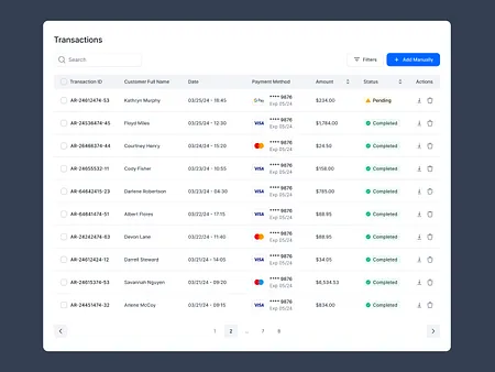 Browse thousands of Data Table images for design inspiration | Dribbble