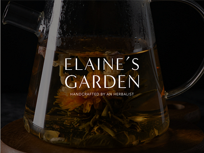 Elaine's Garden | Brand Face-lift branding graphic design herbalist identity logo packaging social media