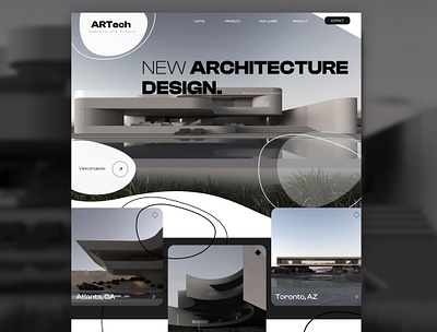 Architecture Agency Design architect architecture building interiordesign landingpagedesign ui uxui web