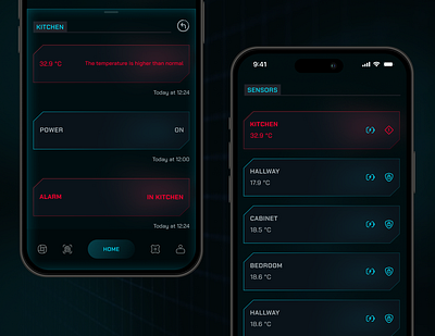 Security home app cyberpunk cyberpunk style mobile app security app security home app ui