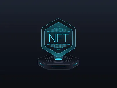 NFT Token Platform art blockchain coin collection crypto cryptocurrency digital game illustration market marketplace network nft nonfungible platform swap technology token trade virtual
