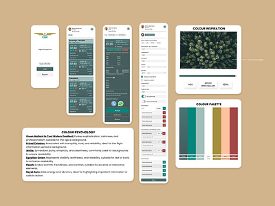 Color Palette suggestion - Flight app airlineappdesign appcolorscheme brandpsychology colorpsychology flightappdesign flightappui flightbookingcolors flightbookingui mobileappdesign travelapppalette travelpalette uipalette