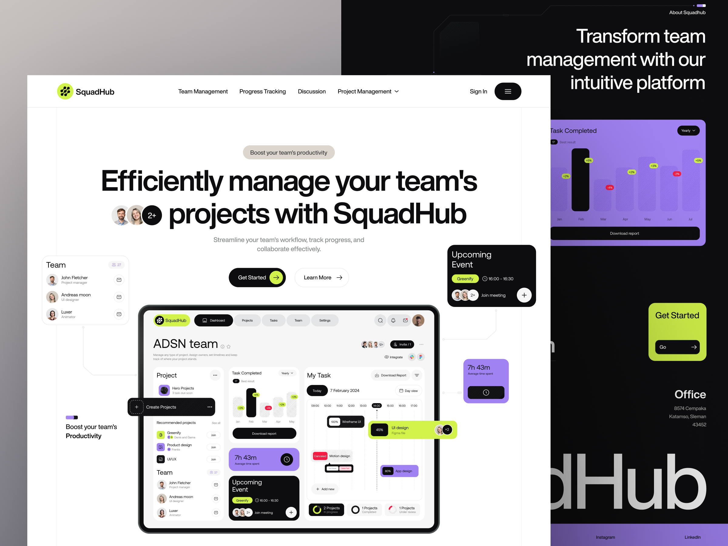 Example of Awesome Landing Page Design