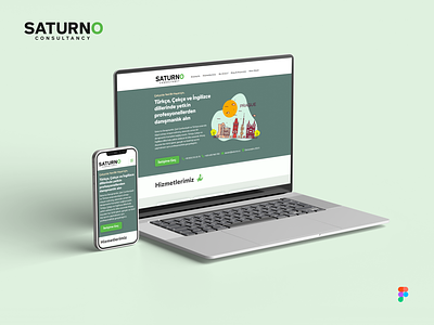 Saturno Consultancy - Web Design consultancy consultancy web design landing page ui ux web web design web ui