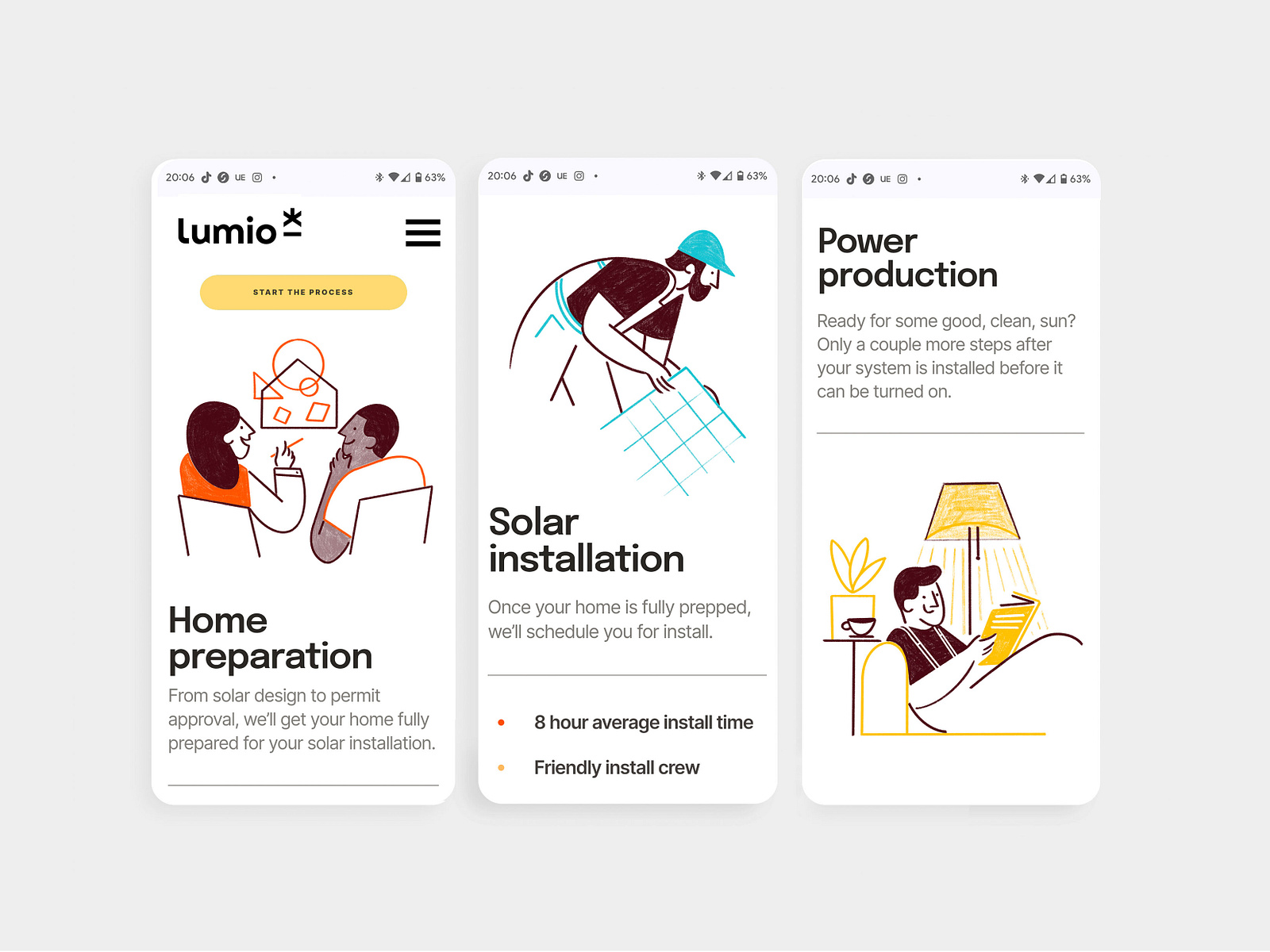 Lumio Solar by Molly McCammon on Dribbble