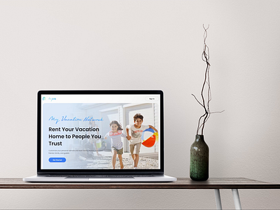 MyVN | Landing Page application branding figma rent renting platform ui ux vacation webapp