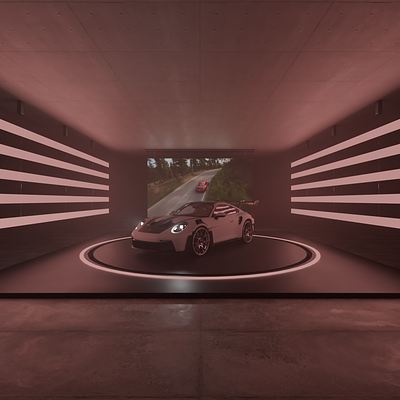 Porsche GT3 RS | 3D 3d 3d art 3d car animation blender blender art car club cars cycles design digital art graphic design gt3 rs luxury cars motion graphics porsche render sports car vehicle