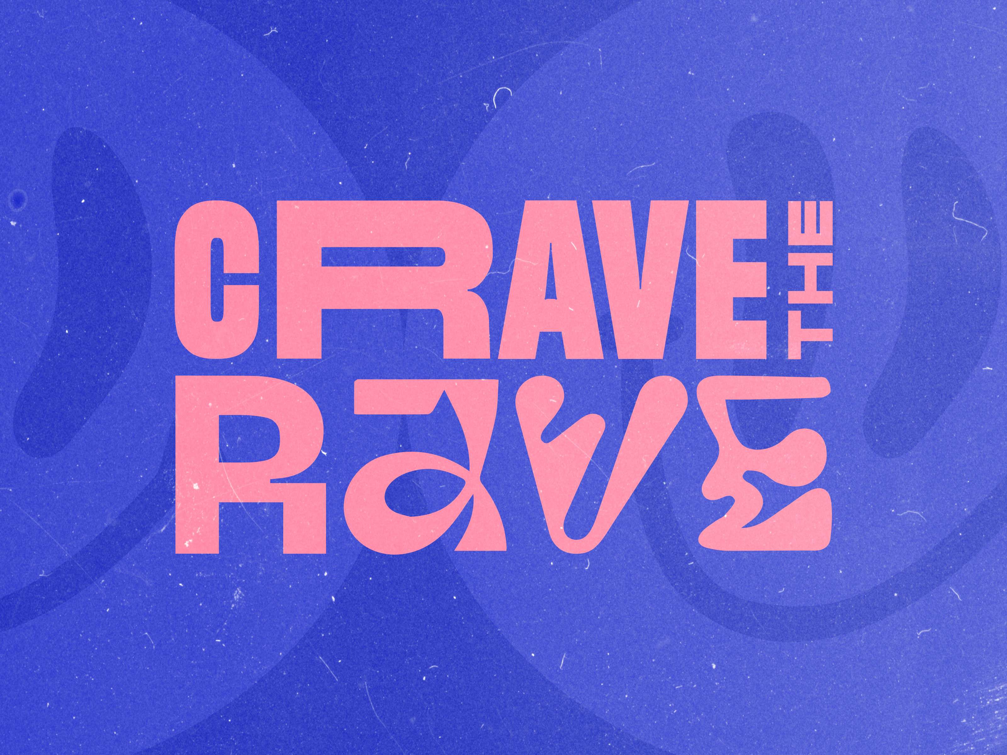 Crave the rave - Brand identity ⋅