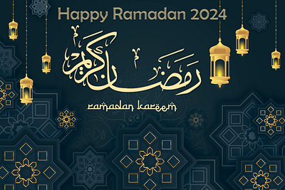 Happy Ramadan graphic design happy ramadan 2024 ui