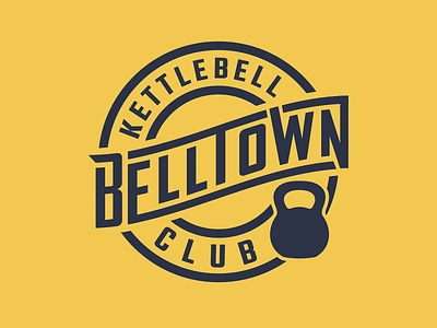 Belltown Kettlebell Club Shirt Graphic branding crossfit design graphic design gym identity illustration kettlebell logo mark seattle